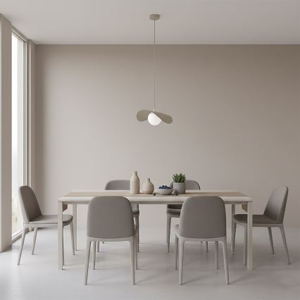 Luster na sajli RITUAL 1xG9/8W/230V bež