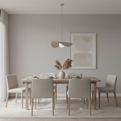 Luster na sajli RITUAL 1xG9/8W/230V bež