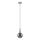 Luster na sajli ROLLO 1xE14/5W/230V mat krom/dimna