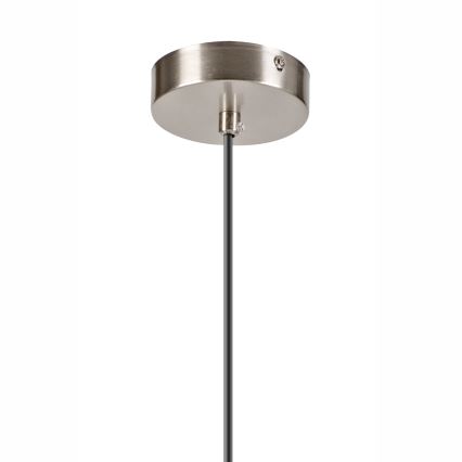 Luster na sajli ROLLO 1xE14/5W/230V mat krom/dimna