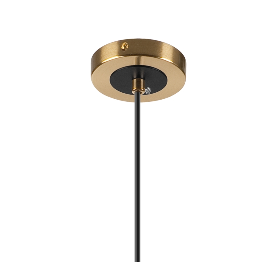 Luster na sajli ROLLO 1xG9/5W/230V zlatna/dimna bež