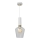 Luster na sajli ROMA WHITE 1xE27/60W/230V