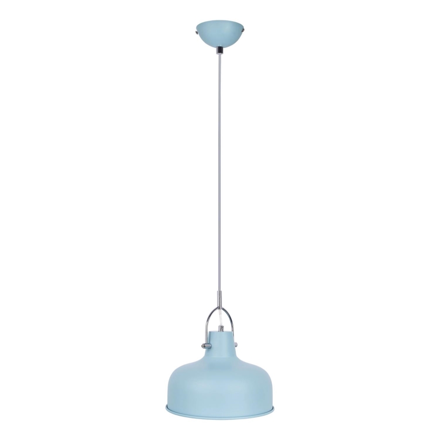 Luster na sajli ROMI 1xE27/40W/230V plava