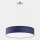 Luster na sajli RONDO 4xE27/15W/230V plava