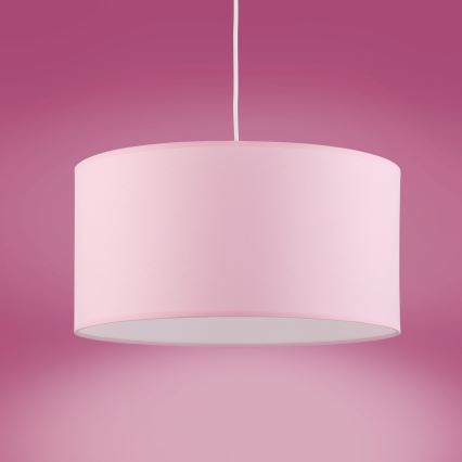 Luster na sajli RONDO KIDS 1xE27/15W/230V ružičasta