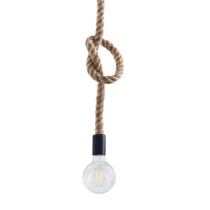Luster na sajli ROPE 1xE27/12W/230V