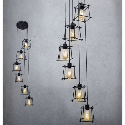 Luster na sajli RYGA 6xE27/20W/230V