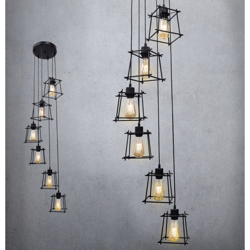 Luster na sajli RYGA 6xE27/20W/230V