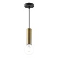 Luster na sajli SAGA 1xE27/40W/230V mesing