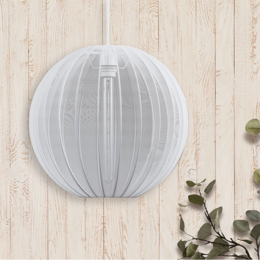 Luster na sajli SENSAI 1xE27/20W/230V pr. 40 cm bijela