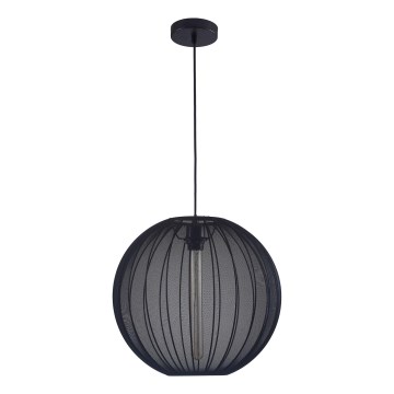 Luster na sajli SENSAI 1xE27/20W/230V pr. 40 cm crna