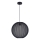 Luster na sajli SENSAI 1xE27/20W/230V pr. 40 cm crna