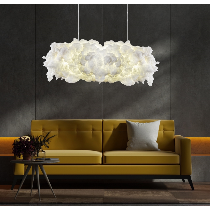 Luster na sajli SERENE 1xE27/40W/230V bijela