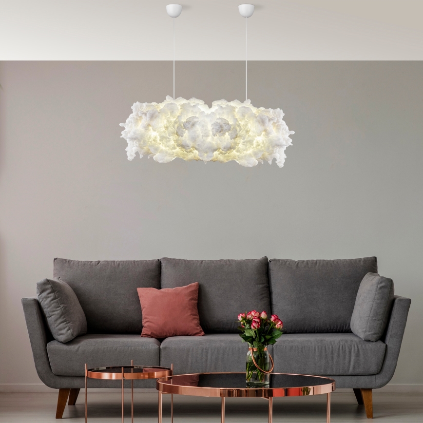 Luster na sajli SERENE 1xE27/40W/230V bijela