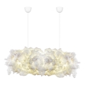 Luster na sajli SERENE 2xE27/40W/230V bijela