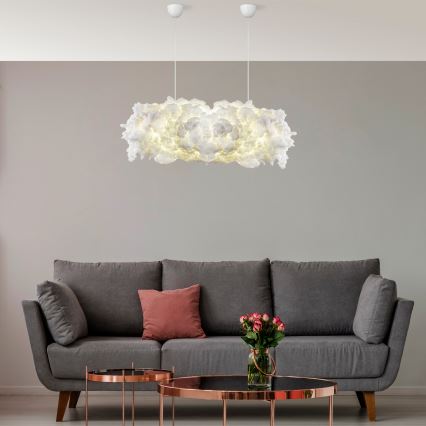 Luster na sajli SERENE 2xE27/40W/230V bijela