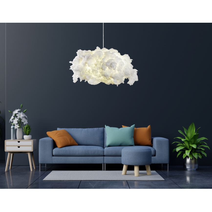 Luster na sajli SERENITY 1xE27/40W/230V bijela