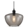 Luster na sajli SEVENTIES E27/40W/230V zadimljeno/sivo