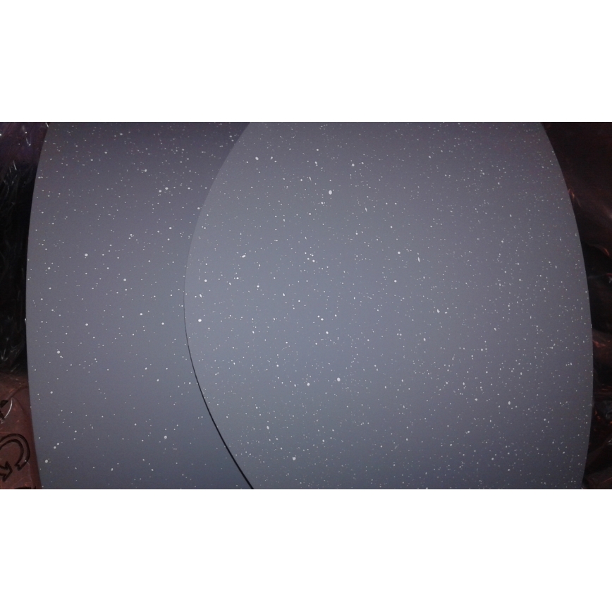 Luster na sajli SFERA 1xE27/60W/230V pr. 35 cm siva/zlatna