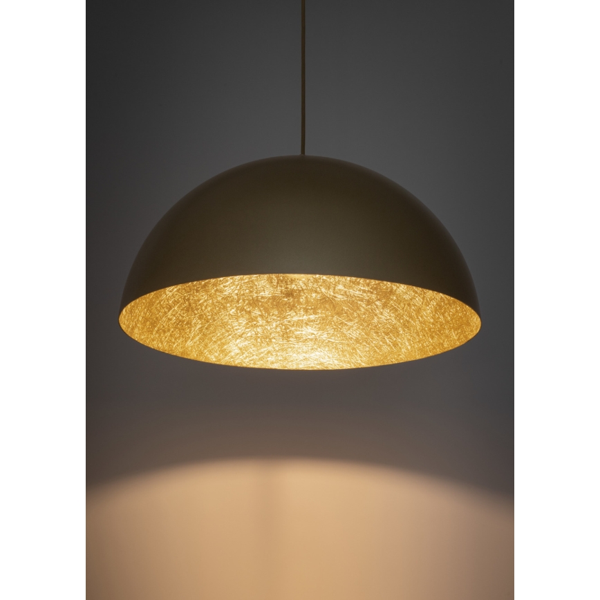 Luster na sajli SFERA 1xE27/60W/230V pr. 50 cm zlatna