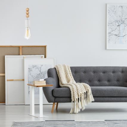Luster na sajli SIMON 1xE27/60W/230V bukva