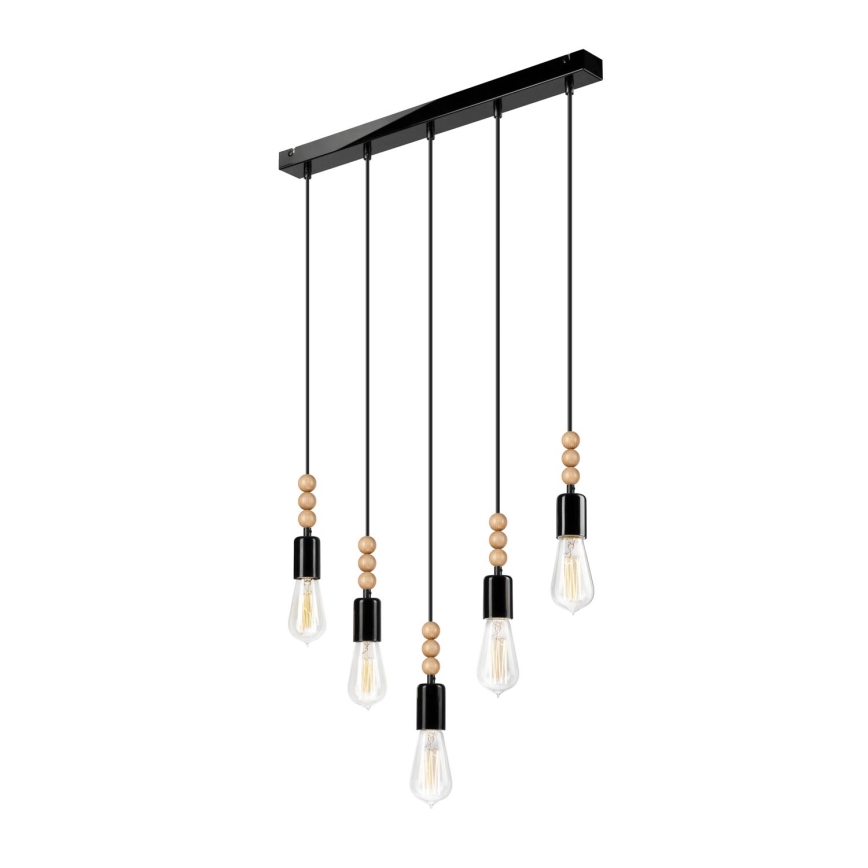 Luster na sajli SIMON 5xE27/60W/230V