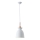 Luster na sajli SIMPLO 1xE27/15W/230V bijela pr. 19,5 cm