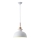 Luster na sajli SIMPLO 1xE27/15W/230V bijela pr. 28 cm