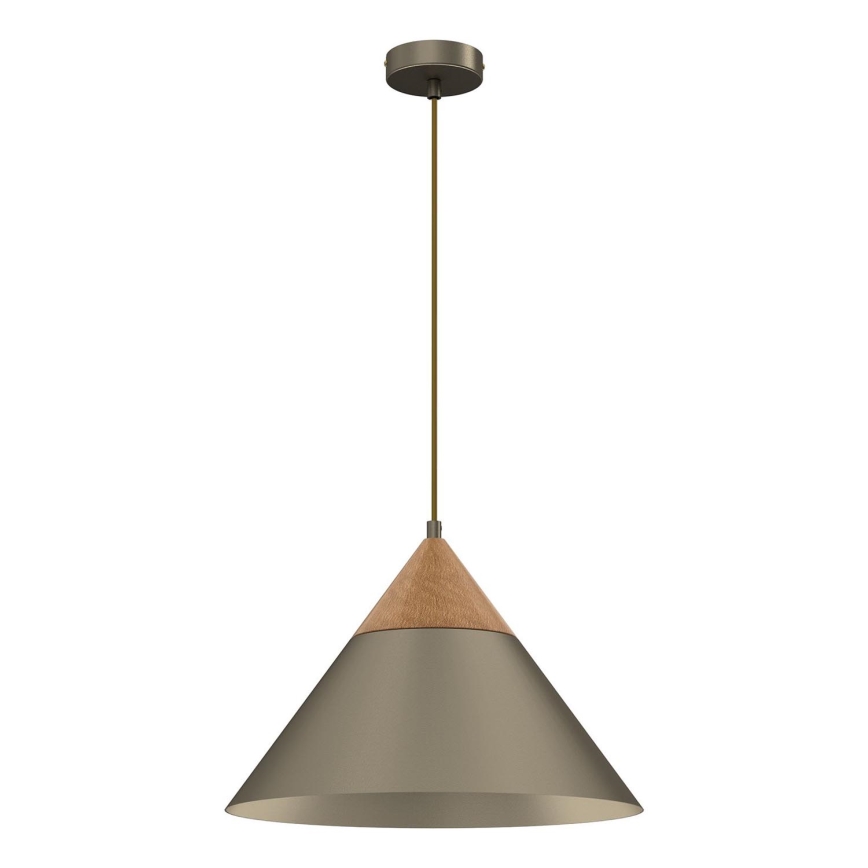 Luster na sajli SINGLE 1xE27/15W/230V mesing/bukva
