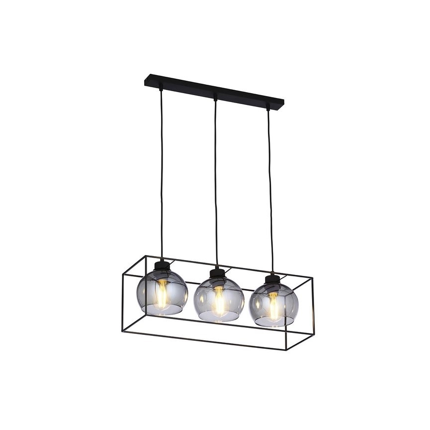 Luster na sajli SION 3xE27/15W/230V