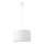 Luster na sajli SIRJA PLISADO 1xE27/15W/230V promjer 35 cm bijela