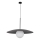 Luster na sajli SLATE 1xE27/15W/230V pr. 65 cm crna