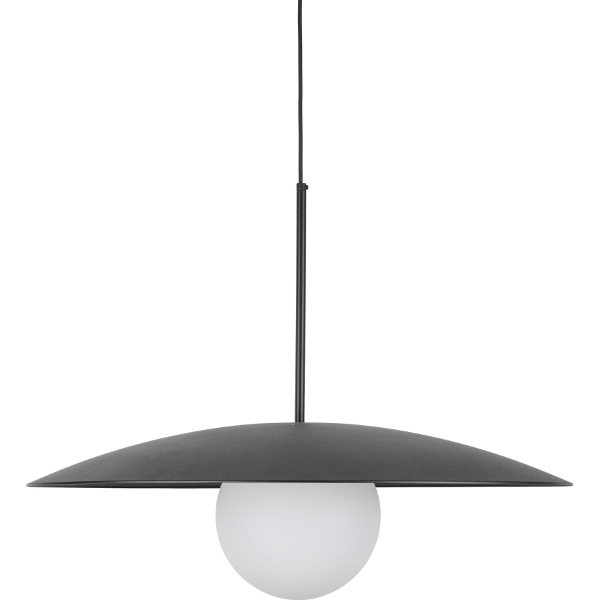 Luster na sajli SLATE 1xE27/15W/230V pr. 65 cm crna
