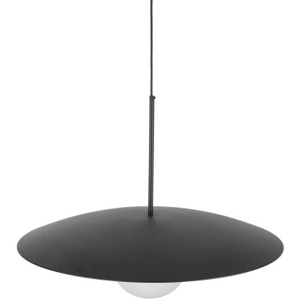 Luster na sajli SLATE 1xE27/15W/230V pr. 65 cm crna