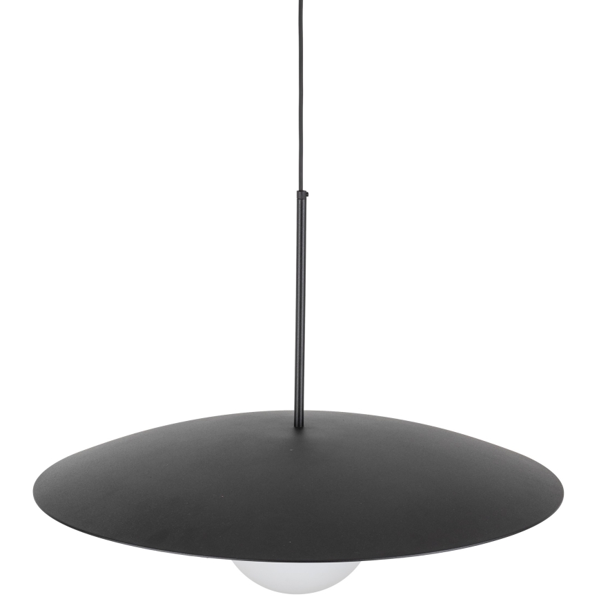 Luster na sajli SLATE 1xE27/15W/230V pr. 65 cm crna