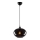 Luster na sajli SMOKED 1xE27/40W/230V