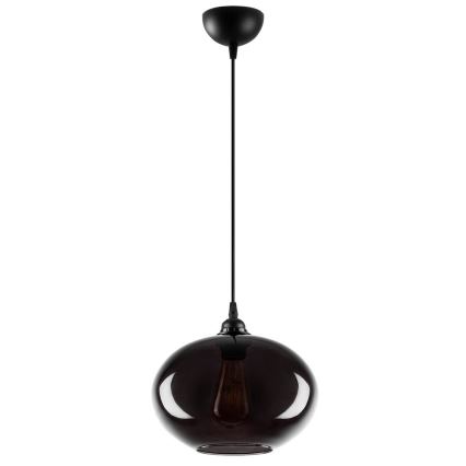 Luster na sajli SMOKED 1xE27/40W/230V