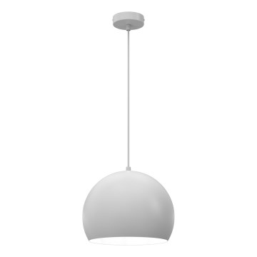 Luster na sajli SOOL 1xE27/15W/230V Ø 27 cm bijela