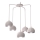Luster na sajli SOOL 5xE27/15W/230V krem