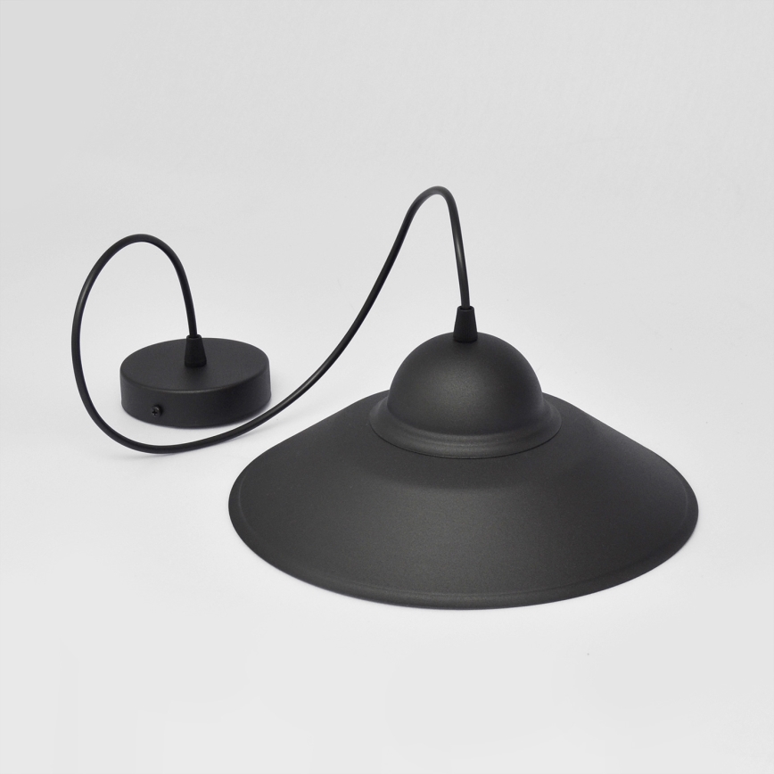Luster na sajli SORAPIS 1xE27/15W/230V crna
