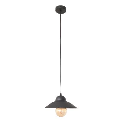 Luster na sajli SORAPIS 1xE27/15W/230V crna