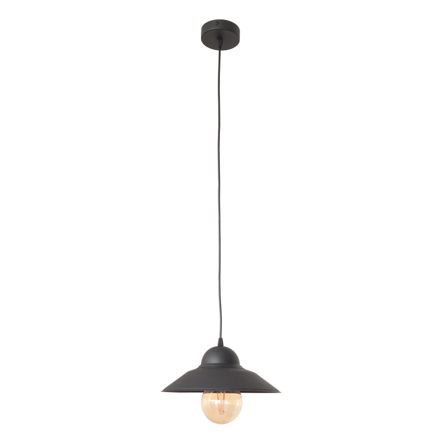 Luster na sajli SORAPIS 1xE27/15W/230V crna