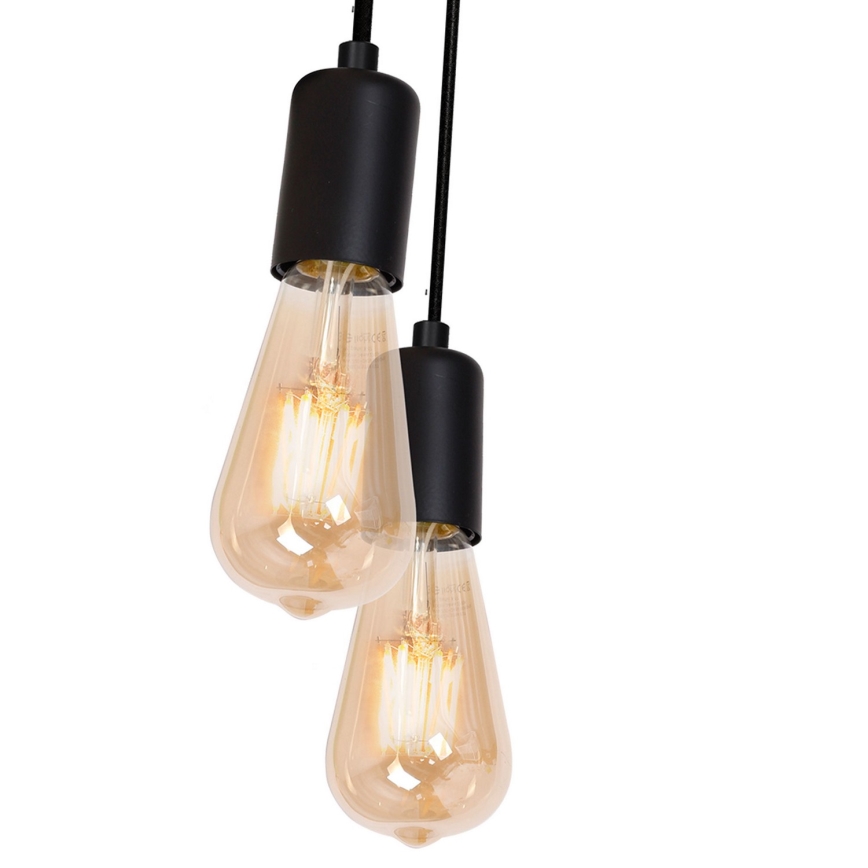 Luster na sajli SPINDEL 5xE27/60W/230V pauk
