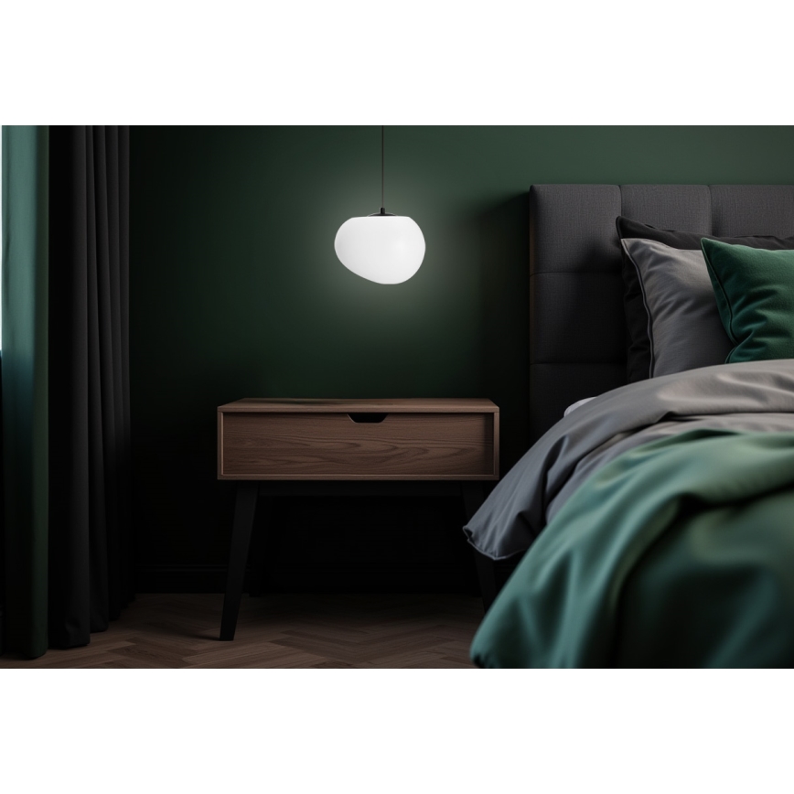 Luster na sajli STONES 1xE27/40W/230V pr. 25 cm