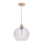 Luster na sajli SVEA 1xE27/60W/230V breza