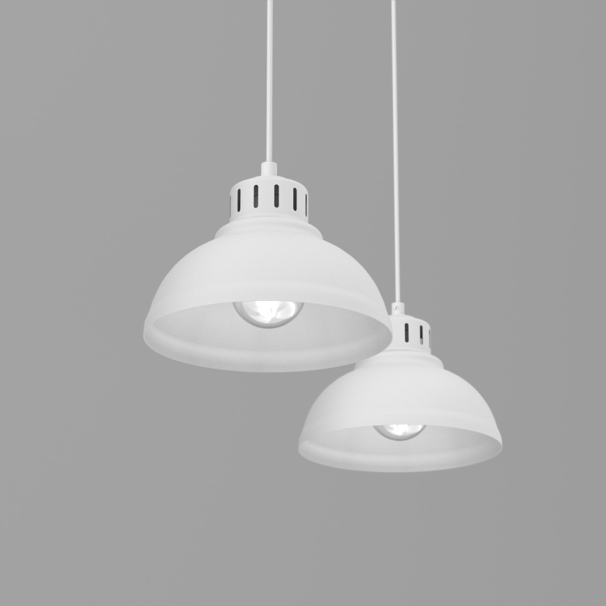 Luster na sajli SVEN 2xE27/15W/230V bijela