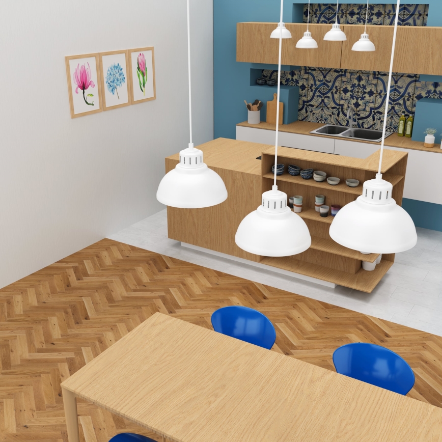 Luster na sajli SVEN 3xE27/15W/230V bijela