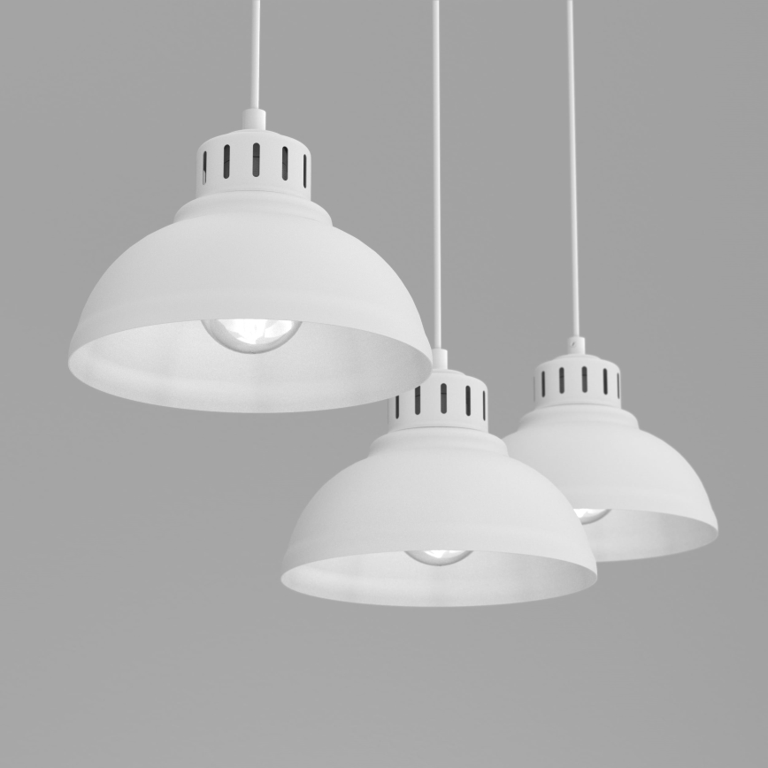 Luster na sajli SVEN 3xE27/15W/230V bijela