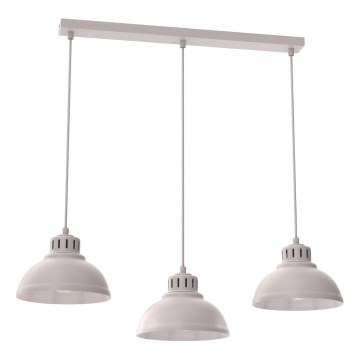 Luster na sajli SVEN 3xE27/15W/230V krem