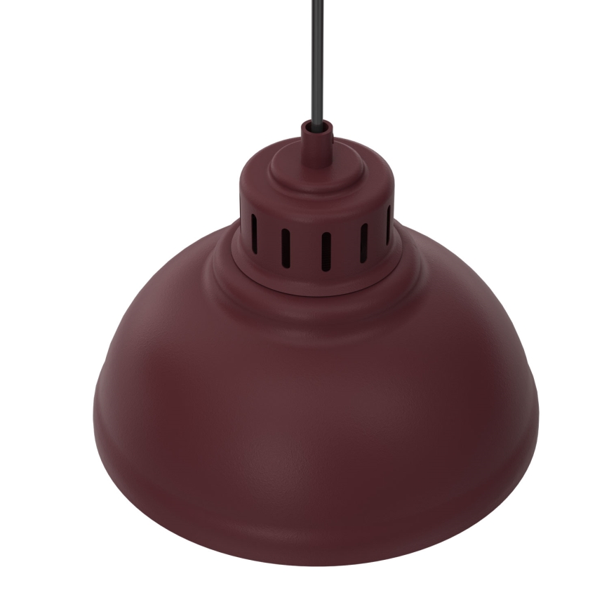 Luster na sajli SVEN 4xE27/15W/230V bordo